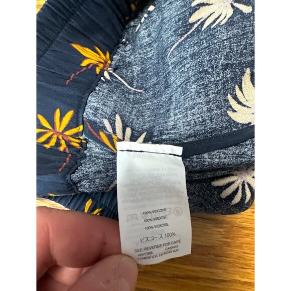 Madewell Pull-On Tie Shorts in Fresh Daisies Size M - Picture 6 of 10